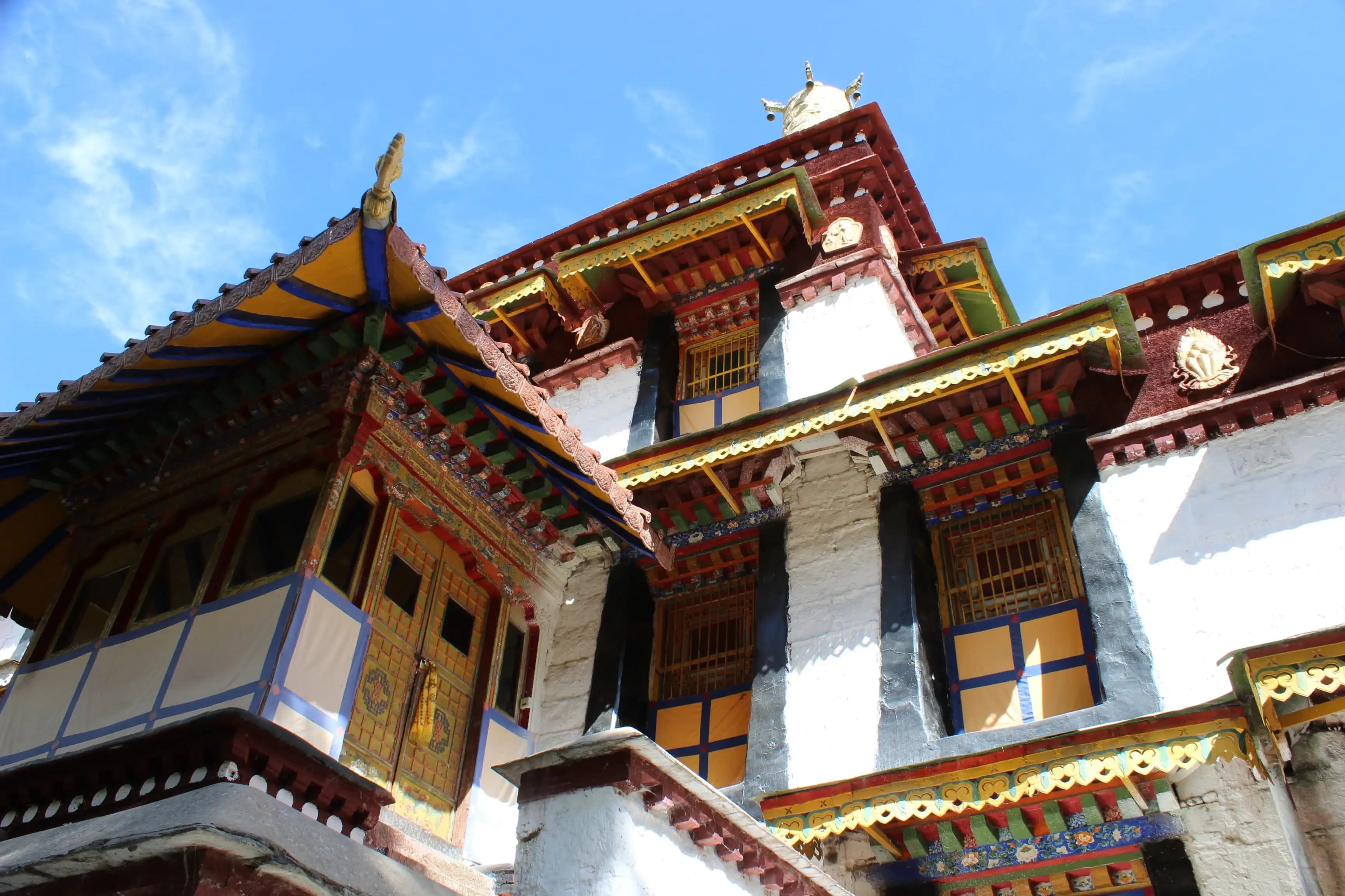 Norbulingka Castle in Lhasa, Tibet