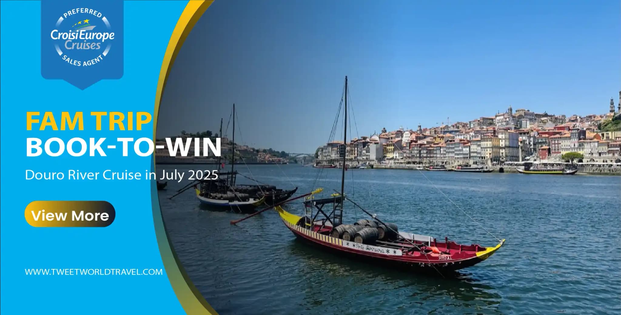 book to win douro river cruise fam trip 2025 promotion