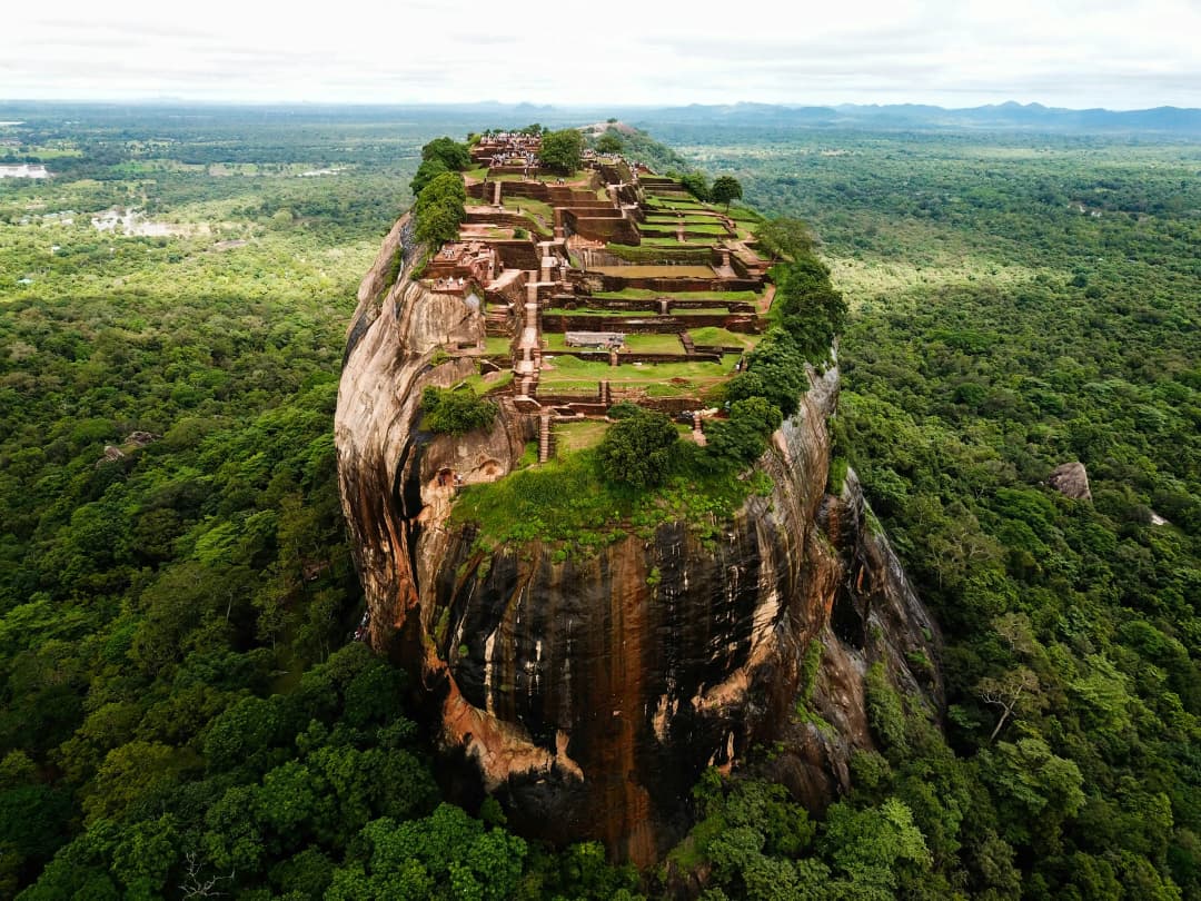 Sigiriya from above, Sri Lanka by Dylan Shaw