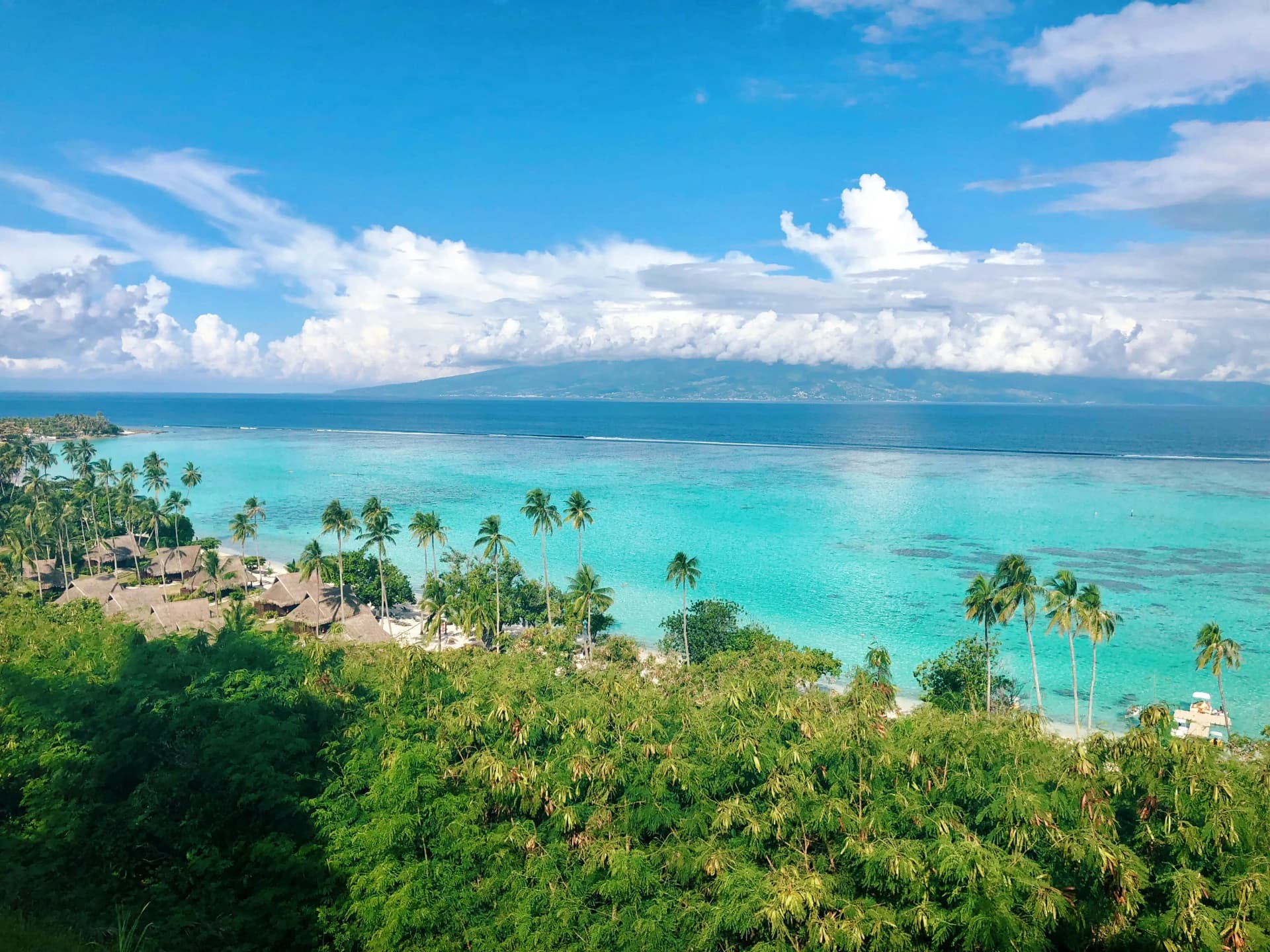 Moorea island, Tahiti