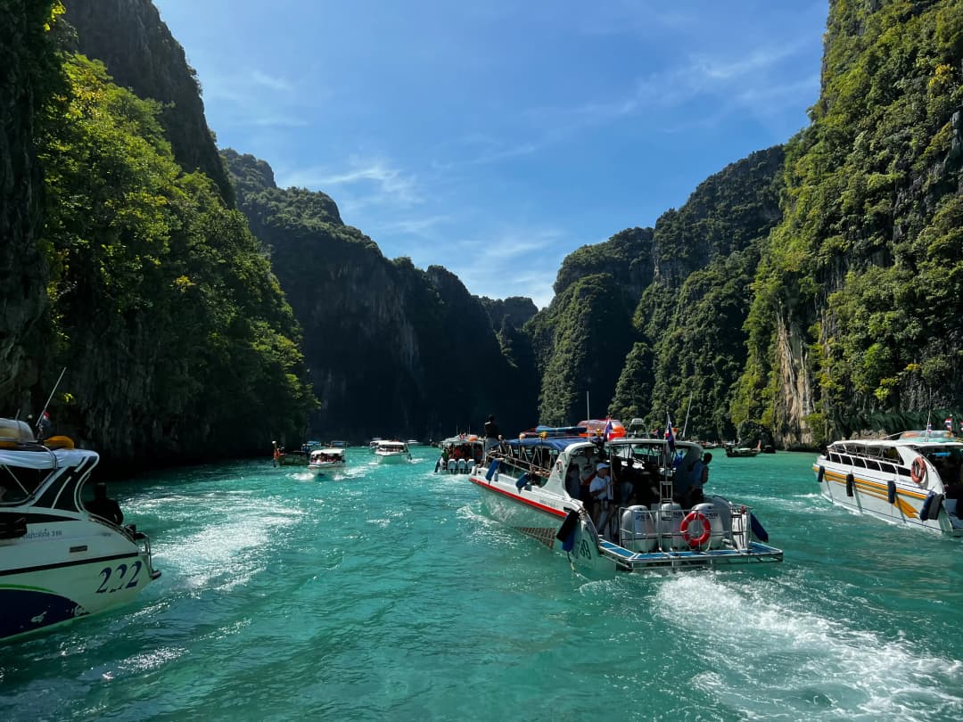 snorkeling in Krabi, Thailand