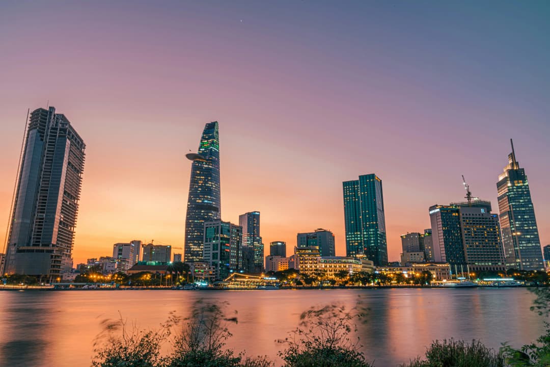 Sunset in Saigon - Ho Chi Minh City