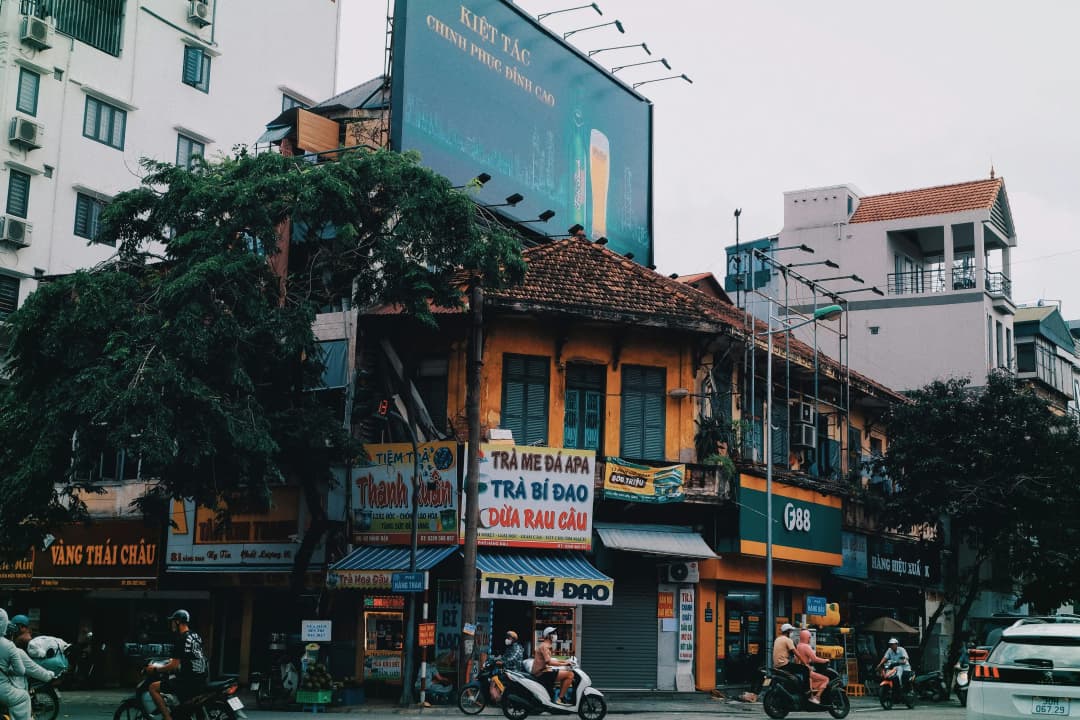 Hàng Đậu street in Hanoi old quarter