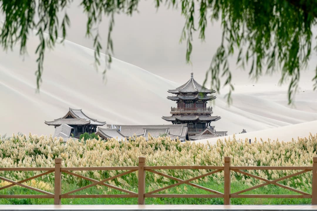 Singing Sands Mountain Crescent Spring, Dunhuang