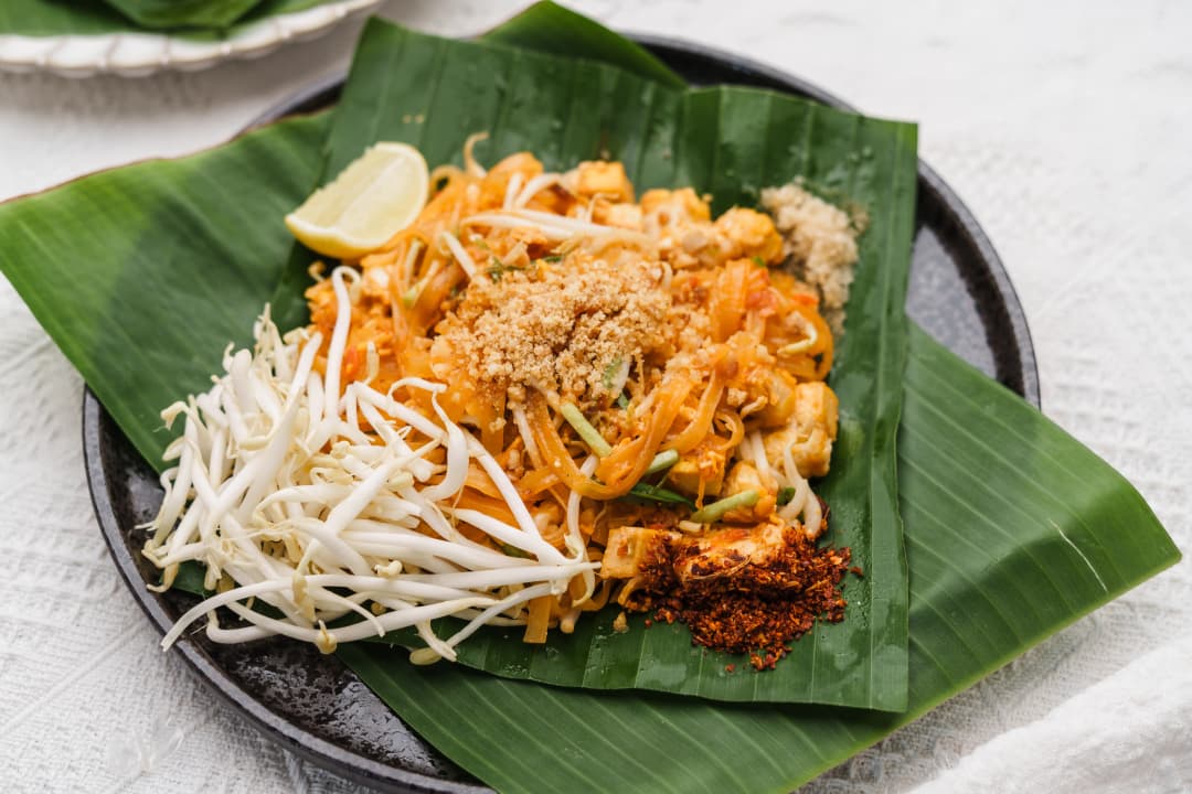 pad thai dish